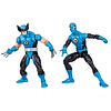Marvel Fantastic four Wolverine Spiderman pack 2 figures 15cm