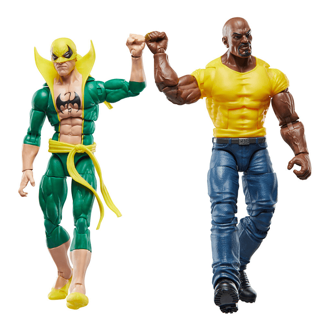 Marvel Celebrating 65 Years Iron Fist & Luke Cage pack figures 15cm