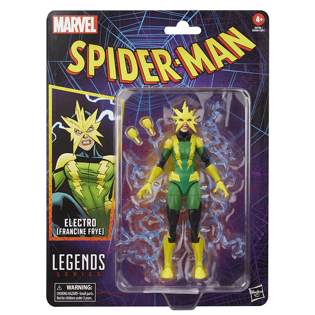 Marvel Spider-Man Electro Francine Frye figure 15cm