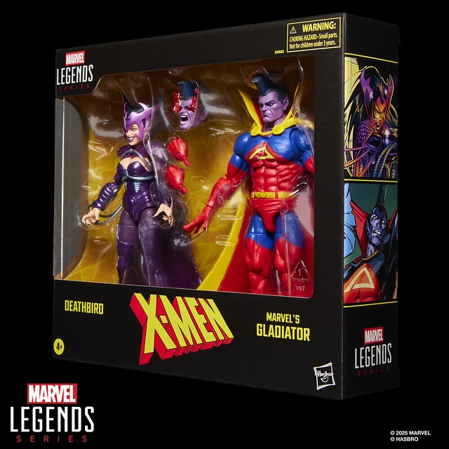 Marvel Legends Series X-Men Deathbird & Marvel's Gladiator pack 2 figures 15cm