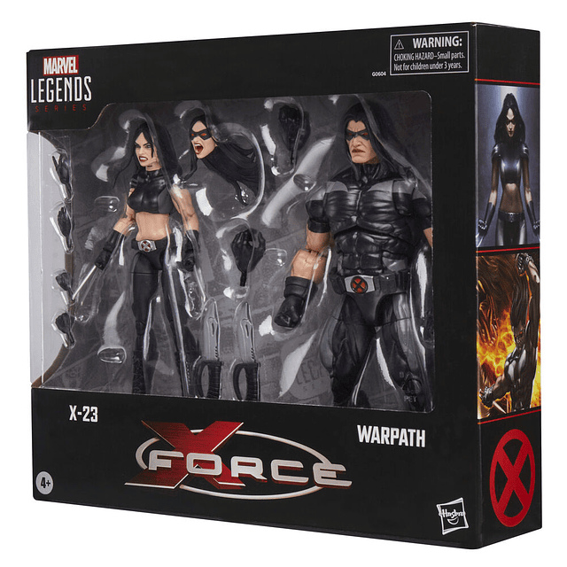 Marvel Legends X-Force X-23 & Warpath pack 2 figures 15cm