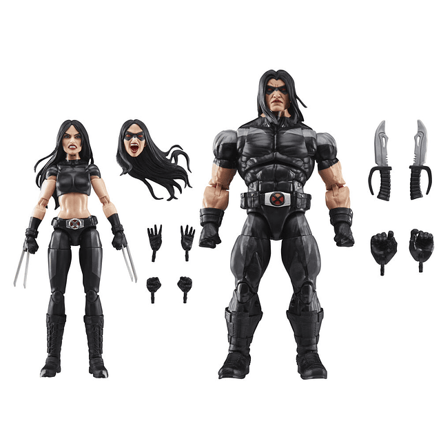 Marvel Legends X-Force X-23 & Warpath pack 2 figures 15cm