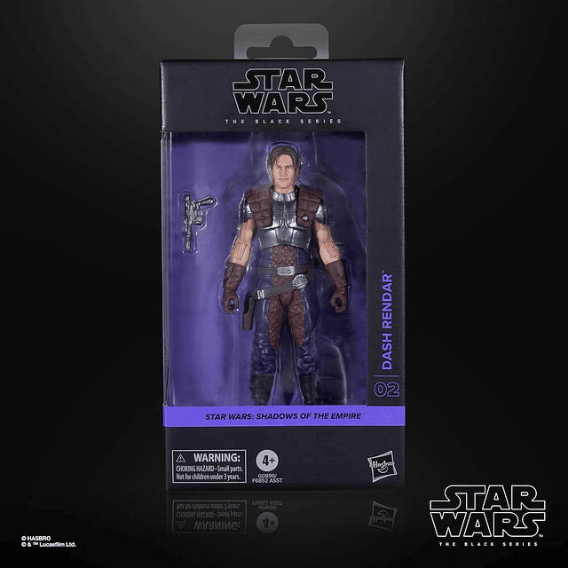 Star Wars Shadows of the Empire Dash Rendar figure 15cm