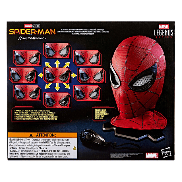 Marvel Legends Series Spider-Man: Homecoming electronic mask