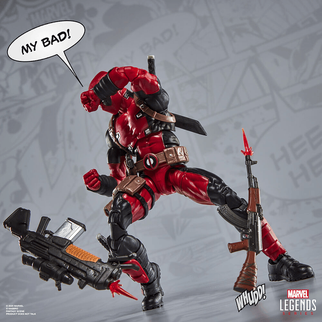 Marvel Legends Maximun Series Deadpool figure 15cm