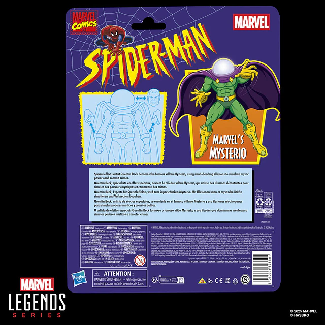 Marvel Comics Spider-Man Mysterio figure 15cm