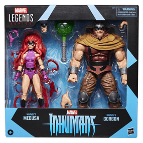Marvel Legends Series Inhumans Medusa & Gorgon pack 2 figures