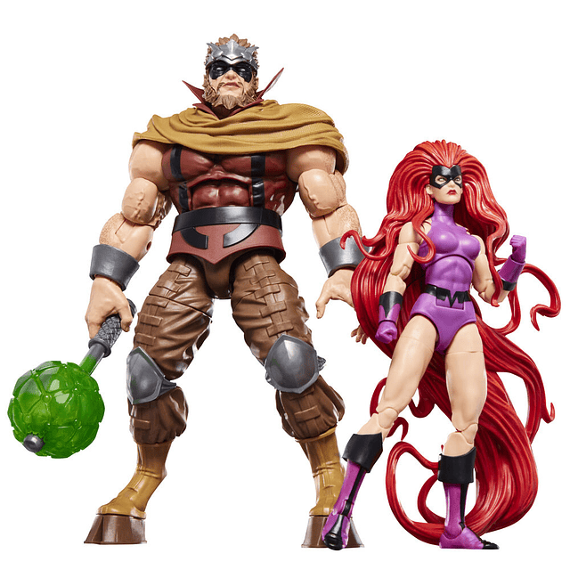 Marvel Legends Series Inhumans Medusa & Gorgon pack 2 figures