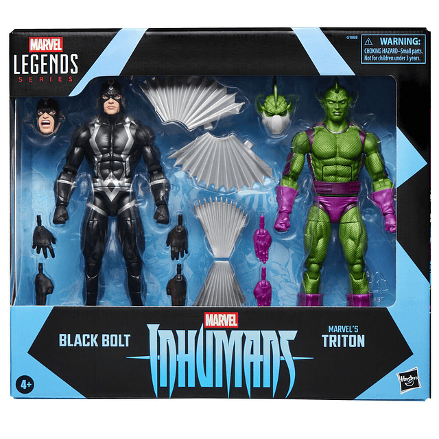 Marvel Legends Series Inhumans Black Bolt & Triton pack 2 figures 15cm