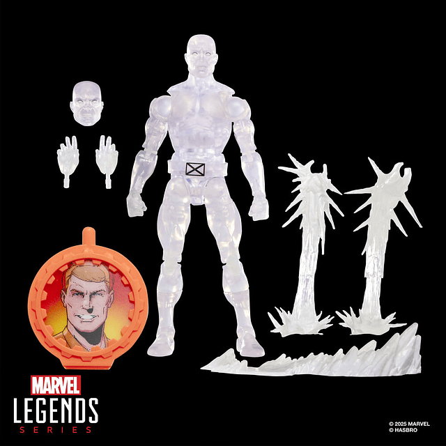 Marvel Legends Series Secret Wars Iceman figure 15cm