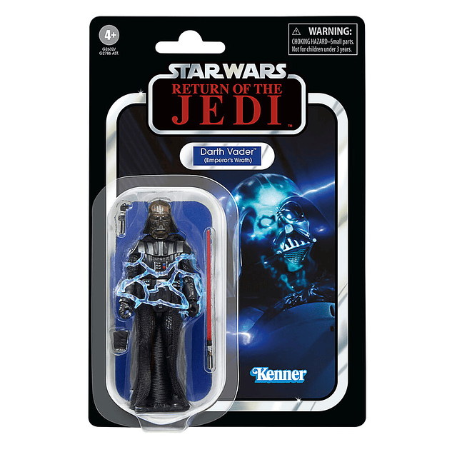 Star Wars Return of the Jedi Darth Vader Emperor Wrath figure 9,5cm