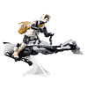 Star Wars the Mandalorian Speeder Bike Scout Trooper & Grogu figure 9cm