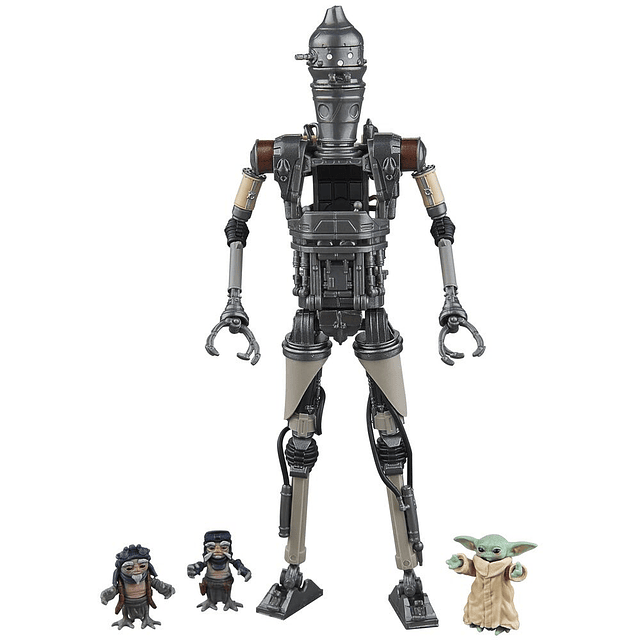 Star Wars The Mandalorian IG-12 & Grogu set figures 15cm