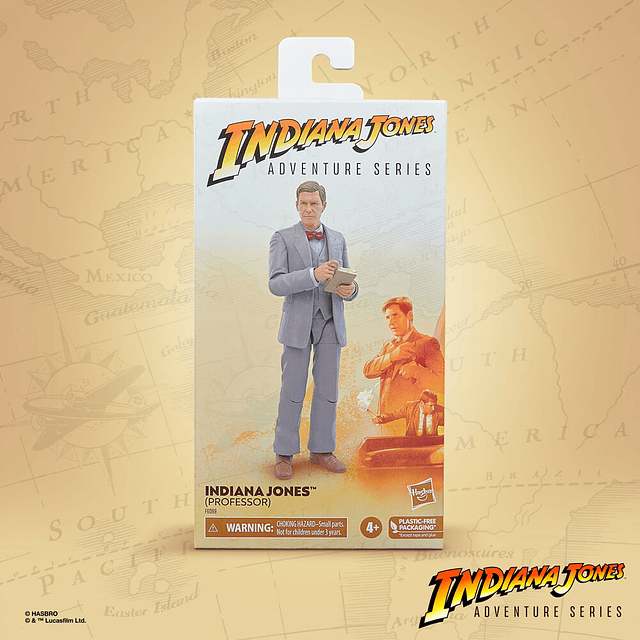 Indiana Jones Adventure The Last Crusade Indiana Jones Professor figure 15cm