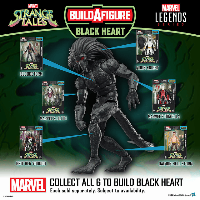 Marvel Strange Tales Daimon Hellstrom figure 15cm