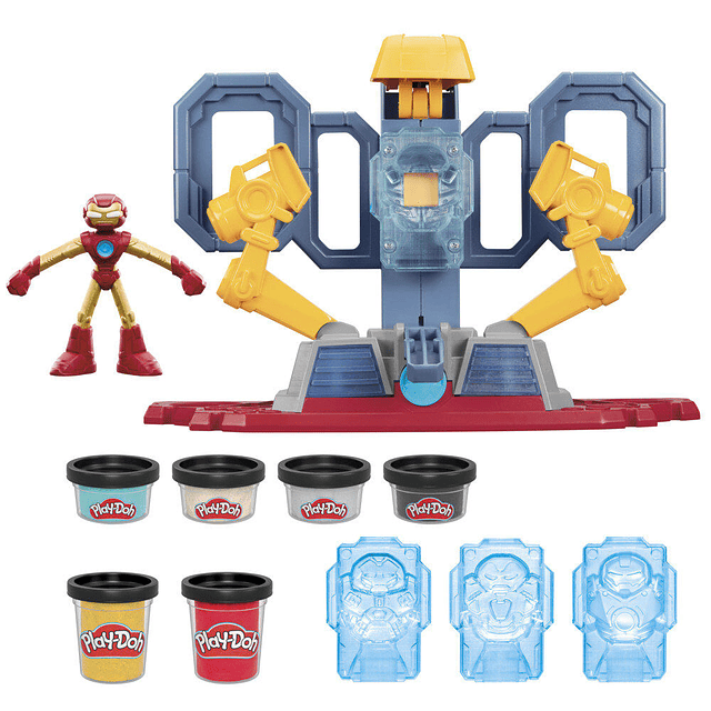 Play-Doh Marvel Iron Man Armour laboratory