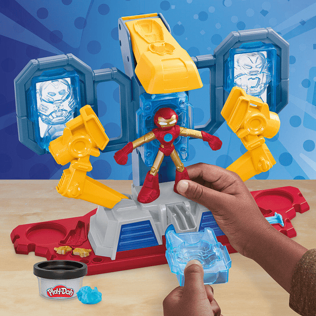 Play-Doh Marvel Iron Man Armour laboratory