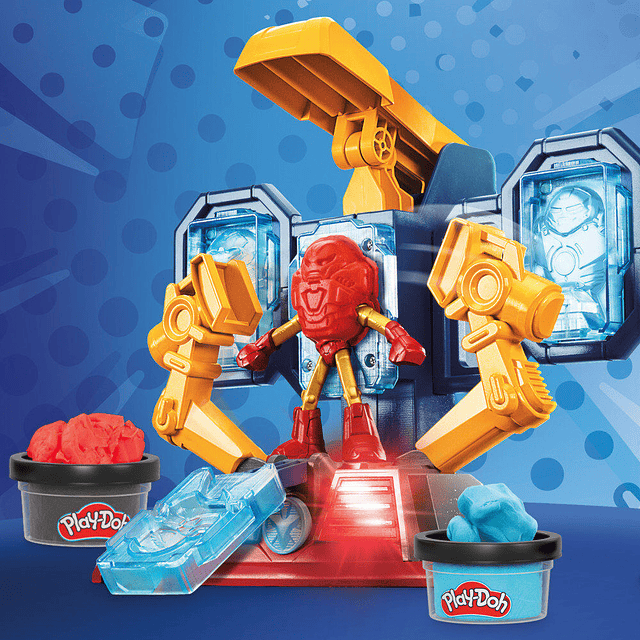 Play-Doh Marvel Iron Man Armour laboratory