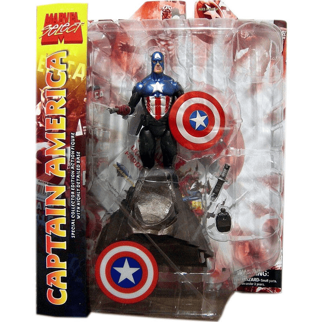 Marvel Select Captain America figure 18cm