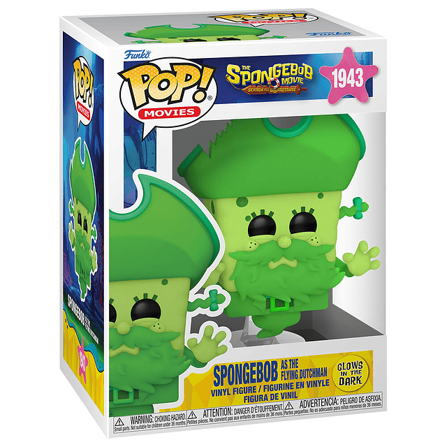 POP figure SpongeBob Search for Squarepants SpongeBob as the Flying Dutchman