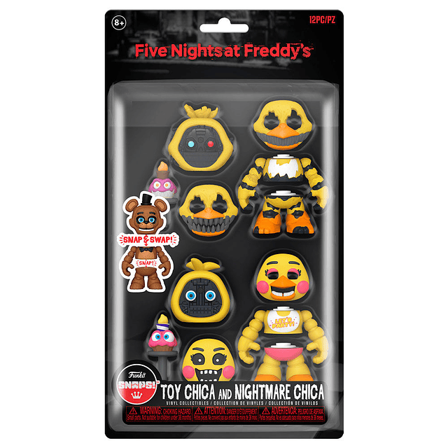 POP pack 2 figures Five Nights at Freddys Toy Chica and Nightmare Chica