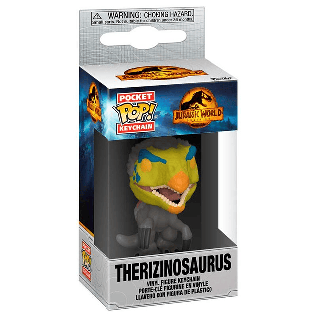 Pocket POP Keychain Jurassic World 3 Therizinosaurus