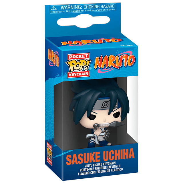 Pocket POP Keychain Naruto Sasuke Uchiha