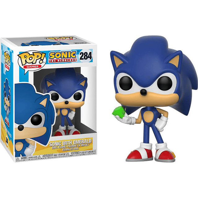 POP figure Sonic with Emerald