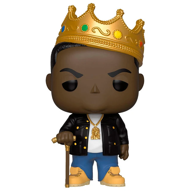 POP figure Notorious B.I.G. with Crown
