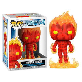 POP figure Marvel Fantastic Four Human Torch