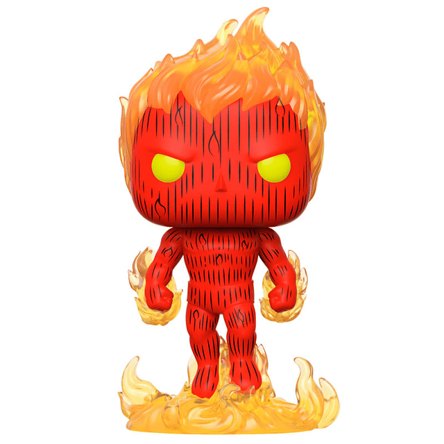 POP figure Marvel Fantastic Four Human Torch