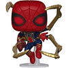 POP figure Marvel Avengers Endgame Iron Spider with Nano Gauntlet