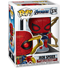 POP figure Marvel Avengers Endgame Iron Spider with Nano Gauntlet