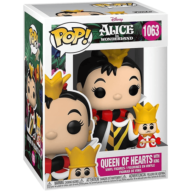 POP figure Disney Alice in Wonderland 70th Queen with King
