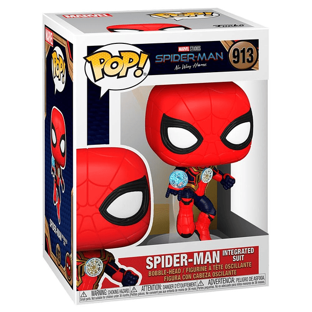 POP figure Marvel Spiderman No Way Home Spiderman Integrated Suit