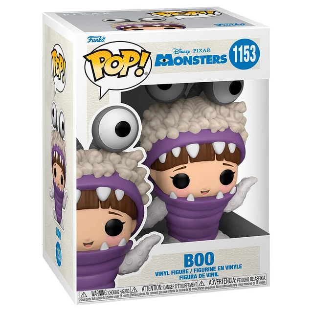 POP figure Monsters Inc 20th Boo with Hood Up