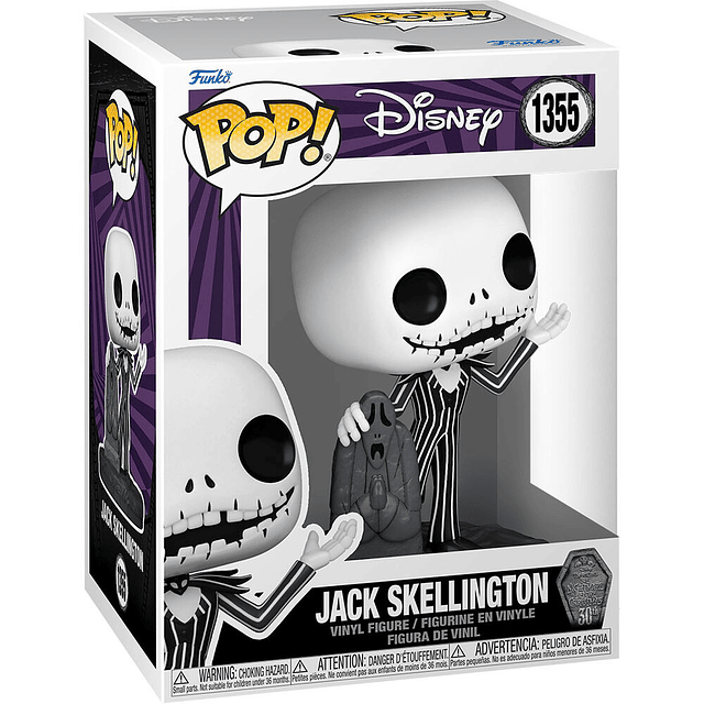 POP figure Disney Nightmare Before Christmas 30th Anniversary Jack Skellington