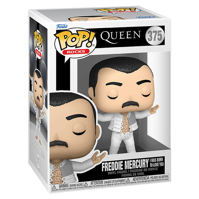 POP figure Rocks Queen Freddie Mercury