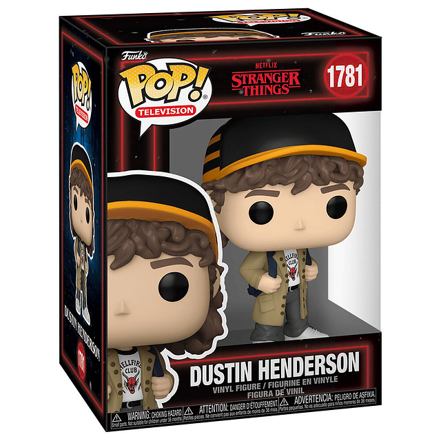 POP figure Stranger Things 5 Dustin Henderson