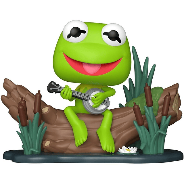 POP figure Deluxe The Muppets Kermit with Banjo