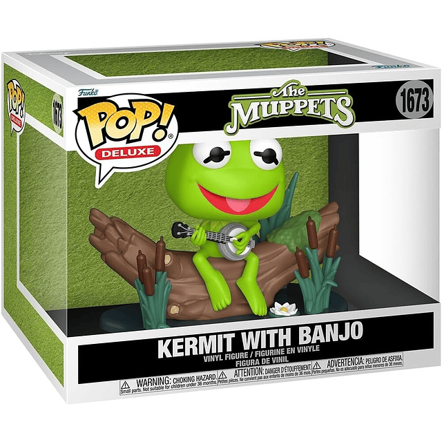 POP figure Deluxe The Muppets Kermit with Banjo