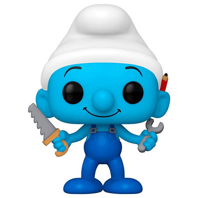 POP figure The Smurfs Handy Smurf