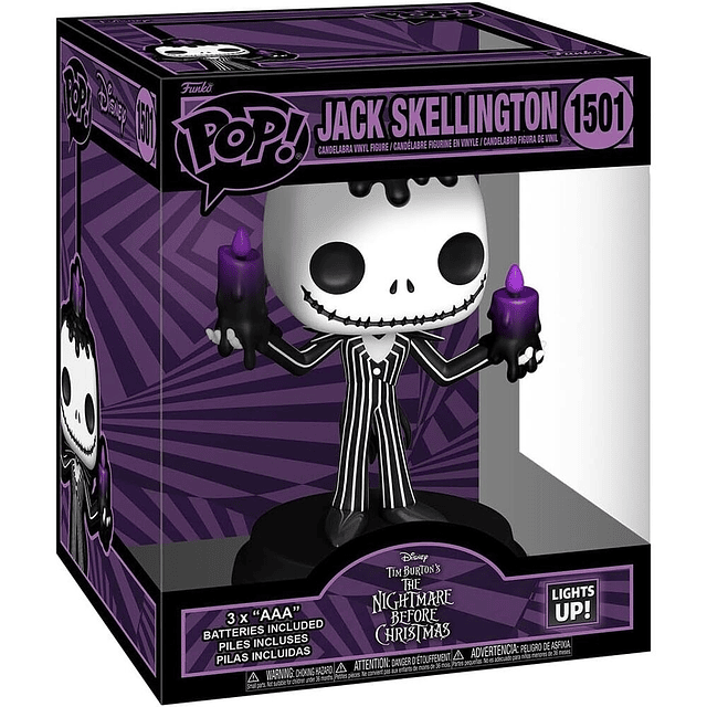 POP figure Super Disney Nightmare Before Christmas light