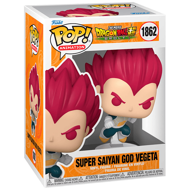 POP figure Dragon Ball Super Broly Super Saiyan God Vegeta