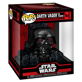 POP figure Deluxe Star Wars Darth Vader on Throne