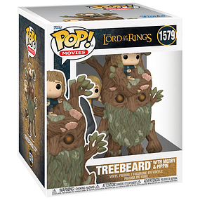POP figure Super The Lord of the Rings Treebeard with Merry & Pippin