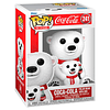POP figure Coca -Cola Polar Bear with Cub