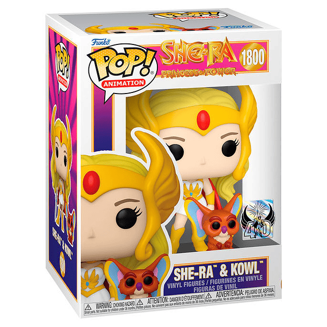 POP figure She-Ra Princess of Power She-Ra & Kowl
