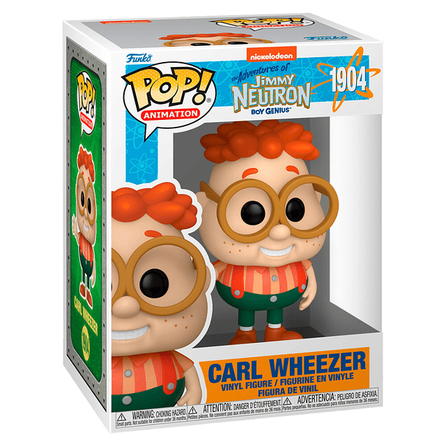 POP figure The Adventures of Jimmy Neutron Carl Wheezer