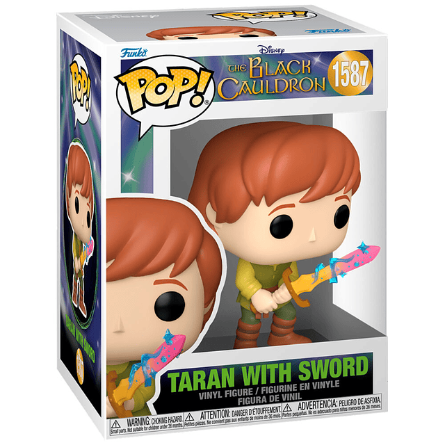 POP figure Disney The Black Cauldron Taran With Sword